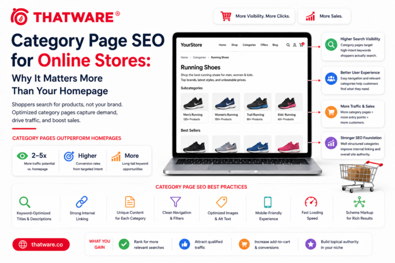 Category Page SEO for Online Stores: Why It Matters More Than Your Homepage